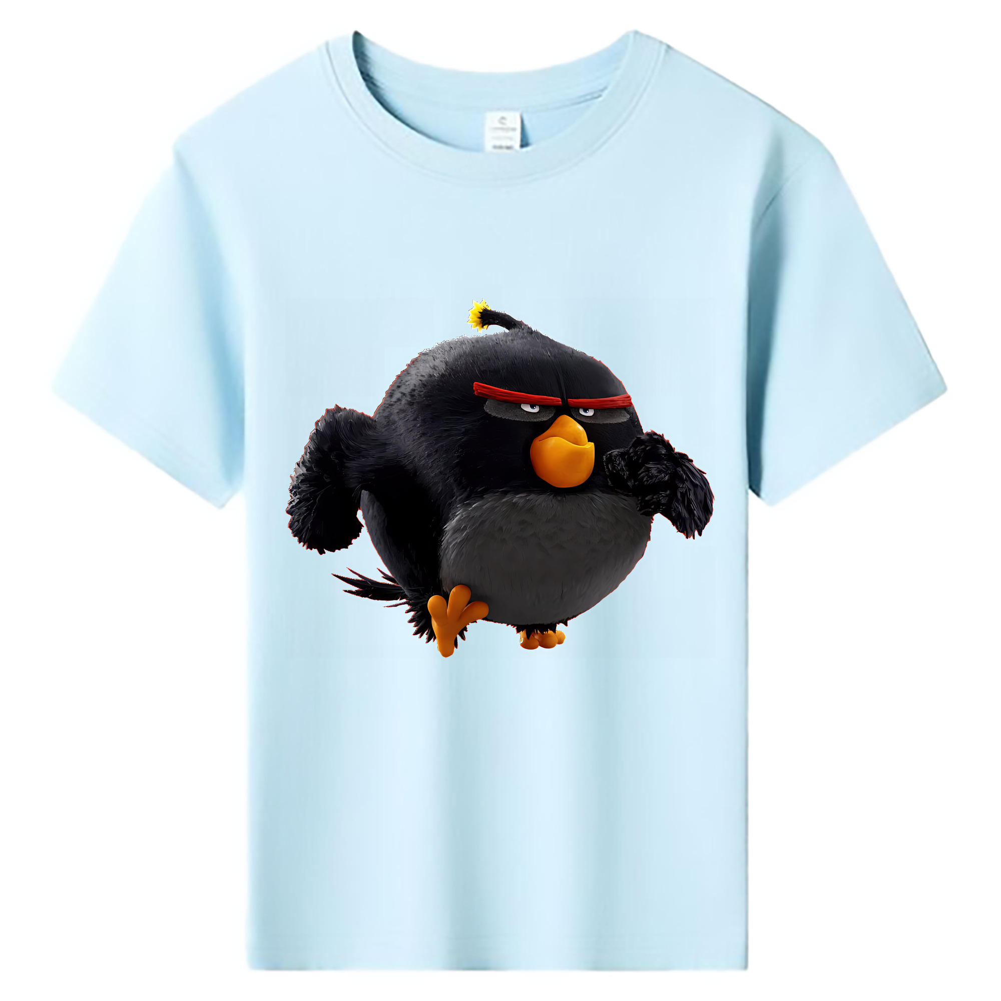 （画像用） Angry Birds アングリーバード 綿100％キッズTシャツ（フロントプリント）